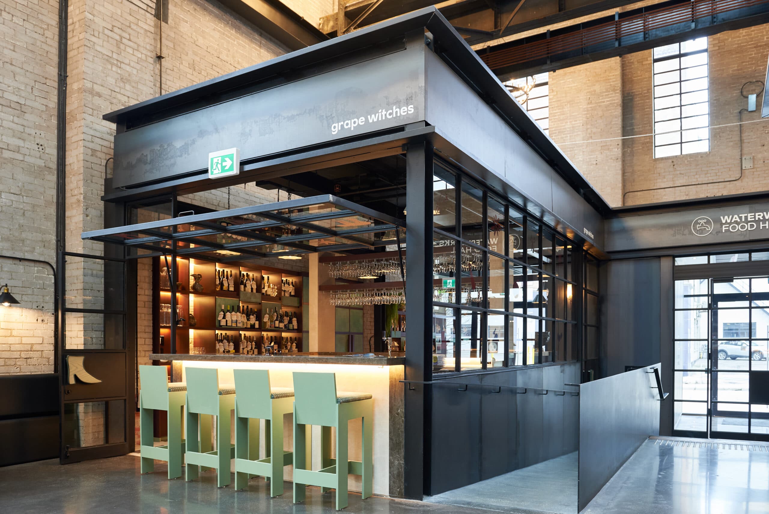 Grape Witches at Waterworks Food Hall