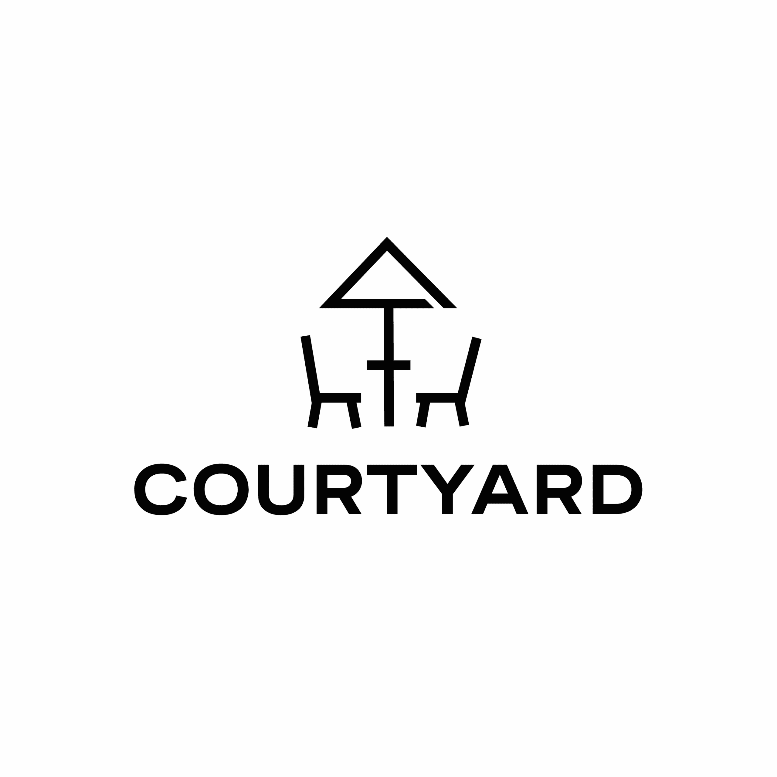 courtyard patio logo