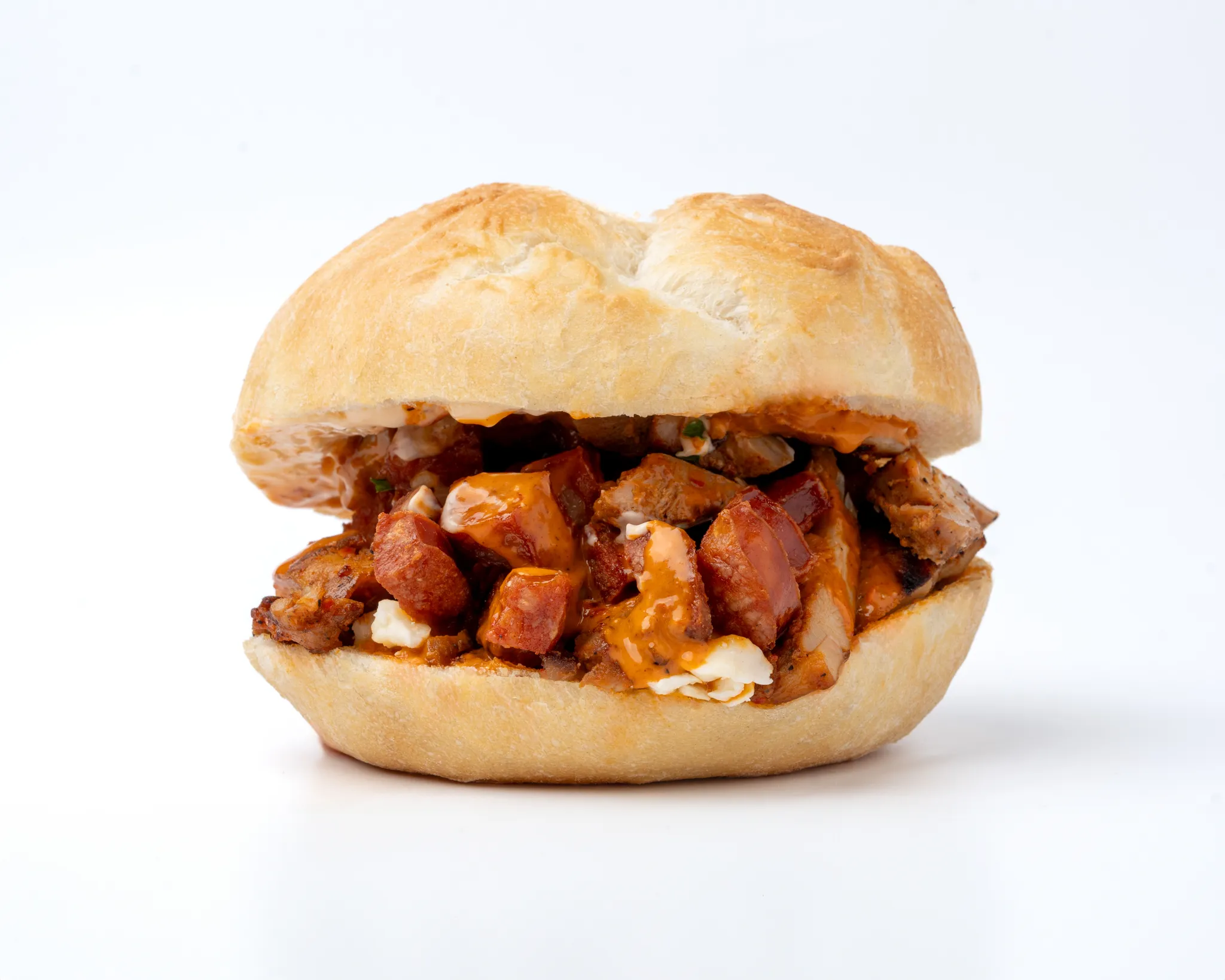 Portuguese chicken sandwich